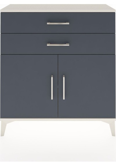 Arges Şifonyer Tek Raflı 2 Çekmeceli 2 Kapaklı 88x30x96 Aytaş... Aytaşı