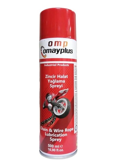 Omp Omayplus Zincir Ve Halat Yağlama Spreyi 500 Ml