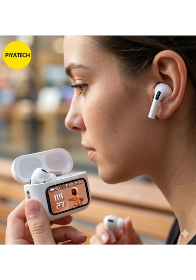Piyatech Air Pro 2 Bluetooth 5.0 Dokunmatik Ekranlı Kulak İçi Kulaklık