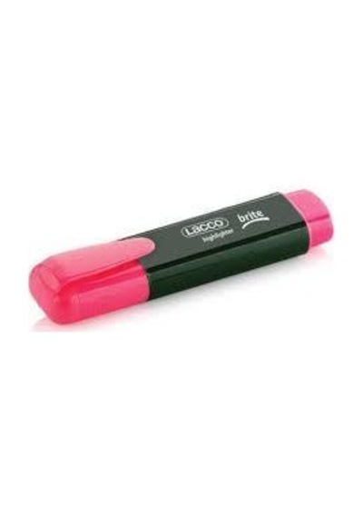 Lacco Brite Fosforlu Kalem Pembe L210P Pembe