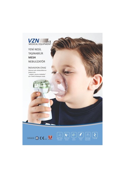 Taşınabilir Yeni Mesh Nebulizatör Şarjlı,ayarlanabilir 3 Kademeli Lt-n200