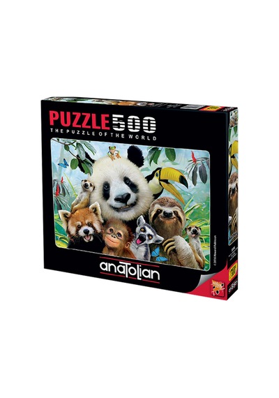 3596 Hayvanat Bahçesi Selfisi Puzzle / Anatolian Puzzle