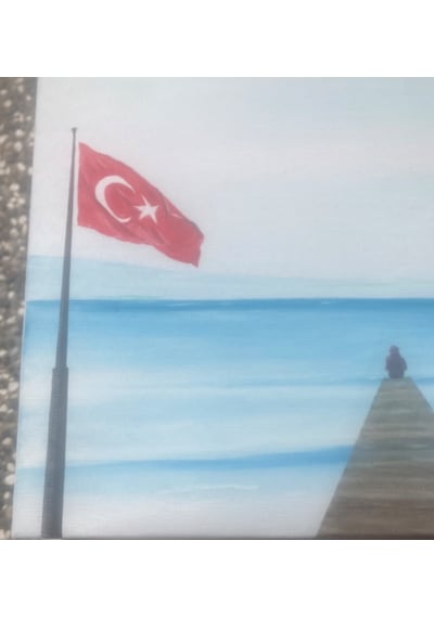 Vatanı Beklerken Tefekkür Teşhir Ürün