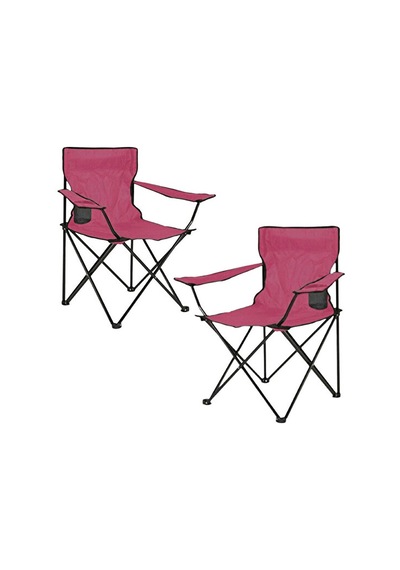 2'li Kamp Sandalyesi Bordo