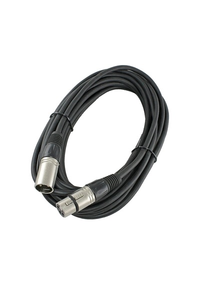 10 Metre Xlr 3 Pin Erkek - Dişi Dengeli Mikrofon Mikser Ses Kablo