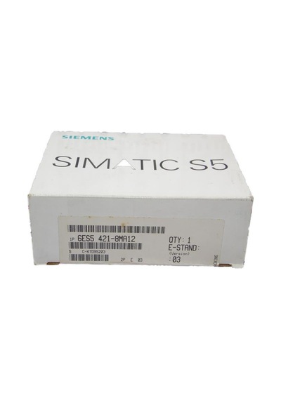 6es5421-8ma12 421-8 Dıg. Input 8dı, Dc24v, Not Flo - 6es54218ma12-02