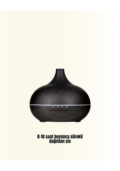 7 Renkli Led Ultrasonik Nemlendirici 550 Ml