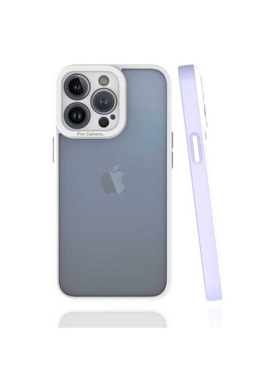 Apple Uyumlu iPhone 13 Pro Kılıf Zore Mima Kapak Lila