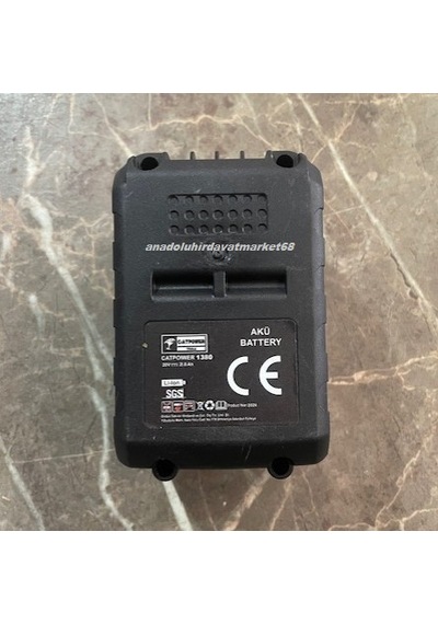 Catpower 20v Yedek Akü Hilti Matkap Aküsü Taşlama Yıkama Testere Akü 2ah 10pilli