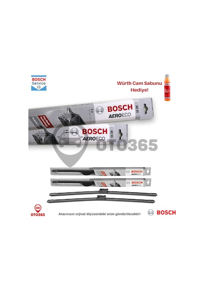 Mercedes C W205 Silecek 2013 2014 Bosch Aeroeco