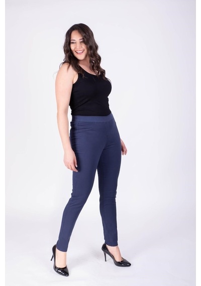 Myline Lastikli Strech Pantolon (532246203)