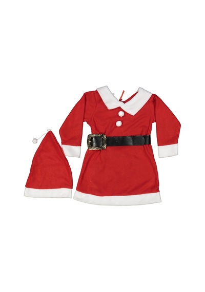 Pazarız Noel Elbise Kırmızı