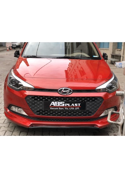 Hyundai İ20 Custom Ön Tampon Eki (Plastik)