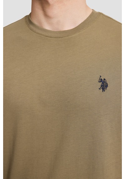 U.S. Polo Assn. U.s. Polo Assn. Erkek Haki Tişört Basic 50322312-vr027 U.S. Polo Assn. U.s. Polo Assn. Erkek Haki Tişört Basic 50322312-vr027