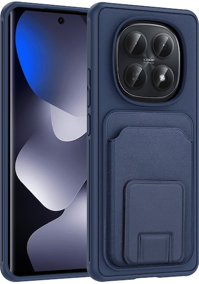 Nihcase Xiaomi Redmi Note 15 4g Kılıf Kartlıklı Standlı Square Folding Kılıf