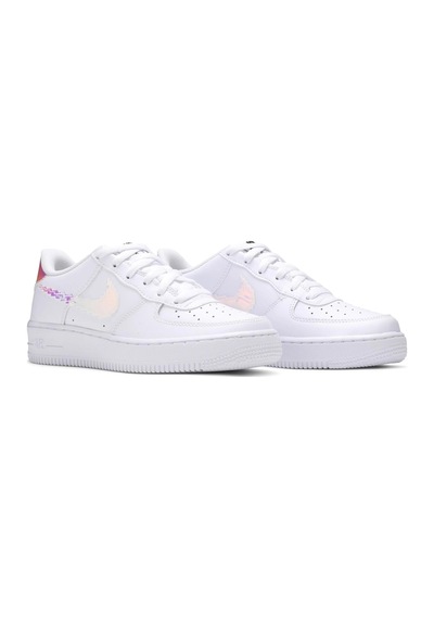 Nike Air Force 1 Lv8 'digital Swoosh' Kadın Sneaker White/multi-color-black White/multi-color-black Nike Air Force 1 Lv8 'digital Swoosh' Kadın Sneaker White/multi-color-black White/multi-color-black