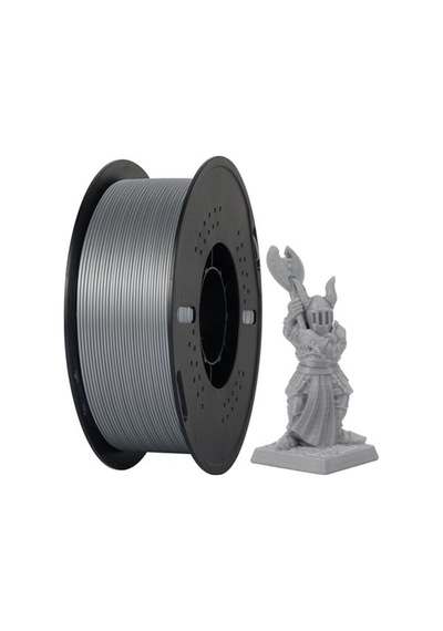 Kingroon Petg Basic Metalik Gümüş Filament 1,75 Mm 1 Kg