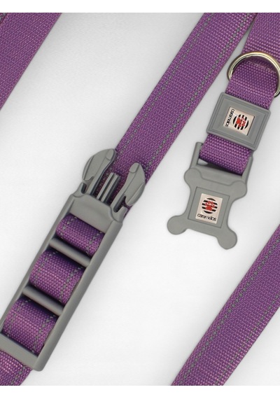 Caramelos Hands-free Eller Serbest Gezdirme Kayışı- Köpek Gezdirme Kayışı - Eller Serbest- Köpek Gezdirme İpi Lila