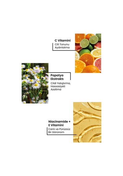 C Vitamini Serum - Sunsıne Serum - Leke Karşıtı Ve Aydınlatıcı Serum
