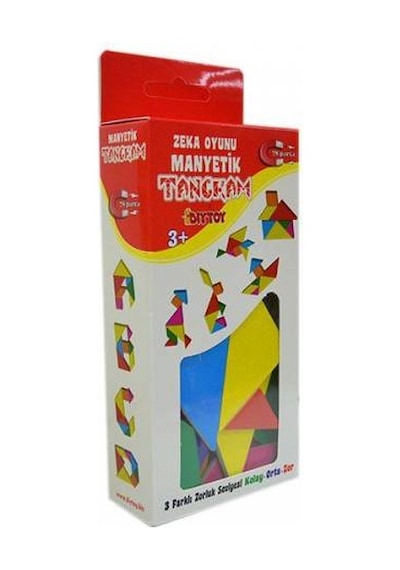 Manyetik Bloklar Tangram Buzdolabına Yapışan Tangram Mıknatıslı Tangr