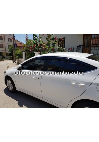 Hyundai Elantra Mügen Cam Rüzgarlığı 2016-2018 Arası 4 Lü Ithal N11.27048
