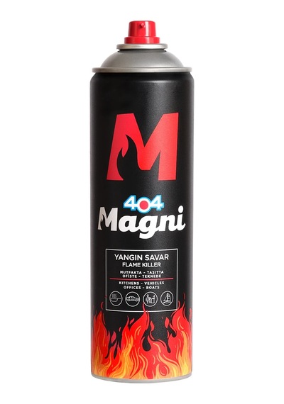 404 Magni Yangın Söndürücü Sprey 500 Ml - Yangın Savar