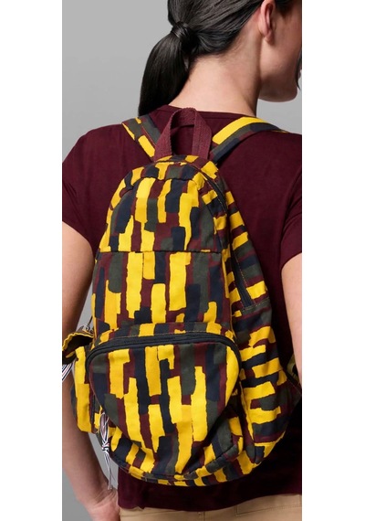 Designer Özel Üretim Sırt Çantası Sarı - Siyah