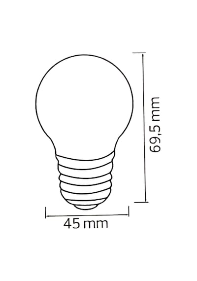 Horoz 001-017-0001 Rainbow Smd Led Ampul Yeşil 1w E27 Duy - 10 Lu Paket