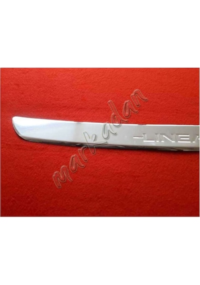 Markadan Fiat Linea Krom Arka Tampon Eşiği 2006 2018 Paslanmaz Çe
