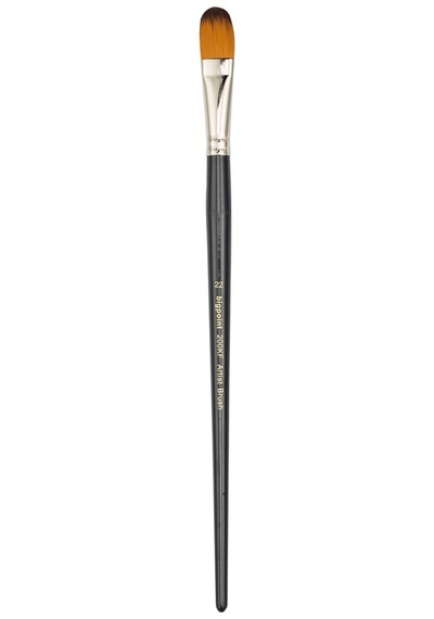 Bigpoint 200kf Serisi Sentetik Kıl Kedi Dili Fırça No: 22 X 12 Adet