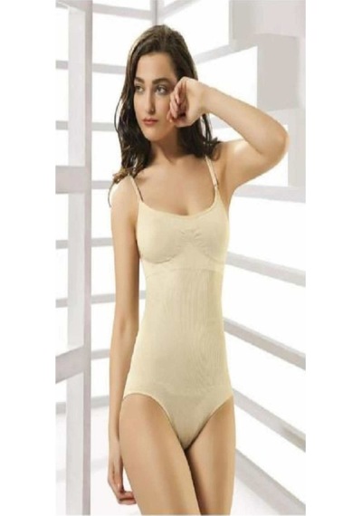Form Angel Ten 5004 Çıtçıtlı Slip Body Korse Ten