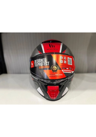 Kask Mt Thunder 4 Sv Freeway A17 Parlak Parlak Gri
