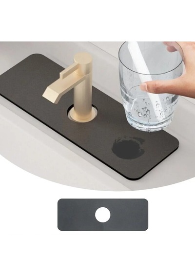 Su Emici Sihirli Mutfak Banyo Musluk Matı Lavabo Kenar Matı Karışık
