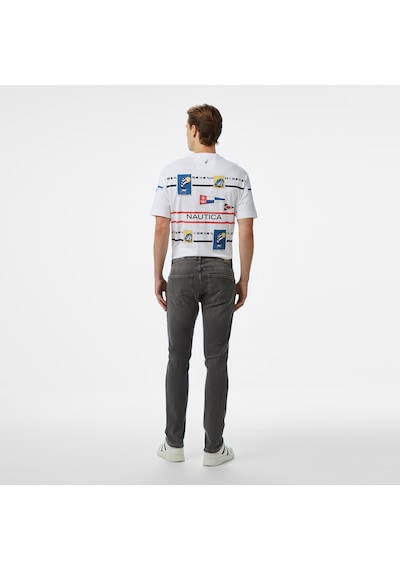 Nautica Erkek Gri Slim Fit Pantolon Düz 2p5503t Gri