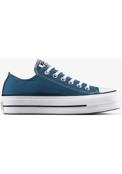 Converse Chuck Taylor All Star Lift Platform Kadın Mavi Sneaker-9273 903-mavi