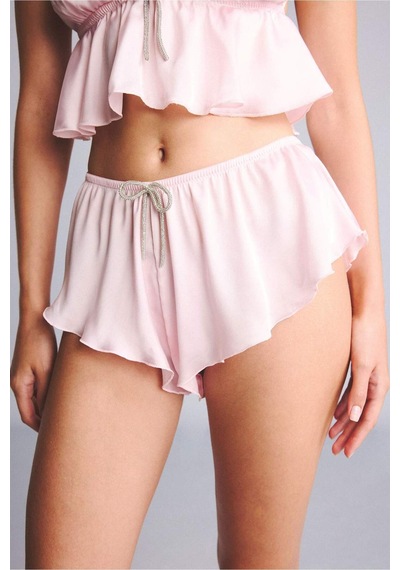 Defacto Regular Fıt Saten Açık Pembe Pijama Alt G1177ax26sppn648 Pembe-pn648