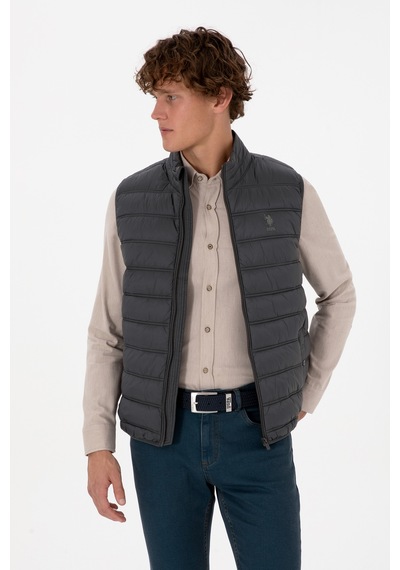 U.s. Polo Assn. Erkek Gri Yelek Dokuma 50310039-vr024 Gri