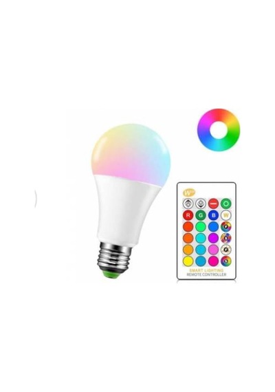 Kumandalı Rgb Led Ampül Disko Topu Robot Işık