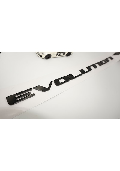 Dk Tuning Lancer Evolution 9 Bagaj Siyah Yazı Logo Arma