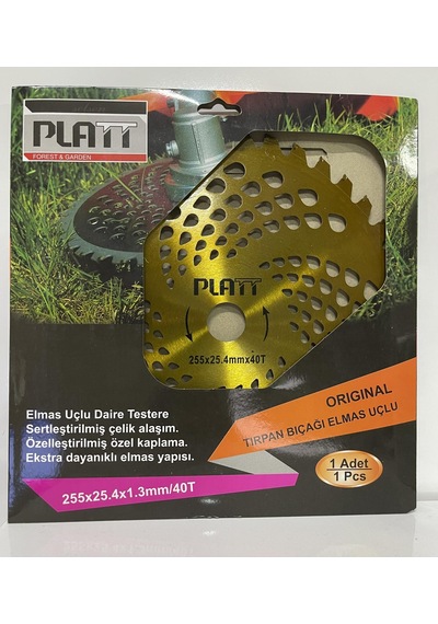 Platt Elmaslı Tırpan Testeresi 255 Mm 40 Diş-44786