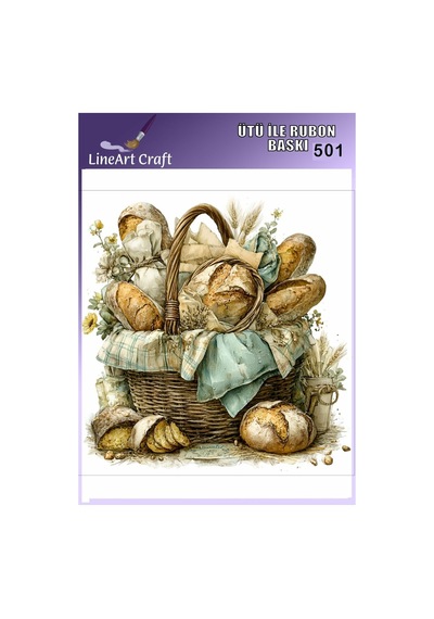 Ütü İle Rub On Transfer Kağıdı - No: 501 30x30 Cm