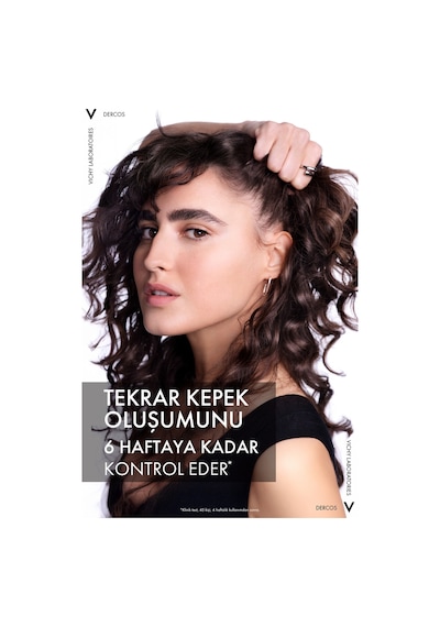 Dercos Kuru Saçlar İçin Kepek Karşıtı Saç Bakım Şampuanı, Yeniden Dolum Paketi 390 Ml Kuru