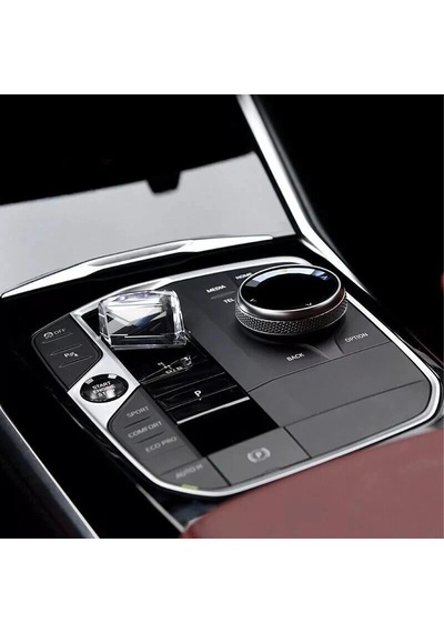 Xplagin Bmw 2-3-4 Serisi İ3 İ4 X3 Kristal Vites - Tuş Seti 4'lü - Vites-multimedya-vol-start/stop