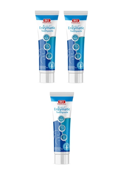 Bio Petactive Biodent Enzymatic Kedi Ve Köpekler Için Özel Diş Macunu 100 Ml X 3 Adet