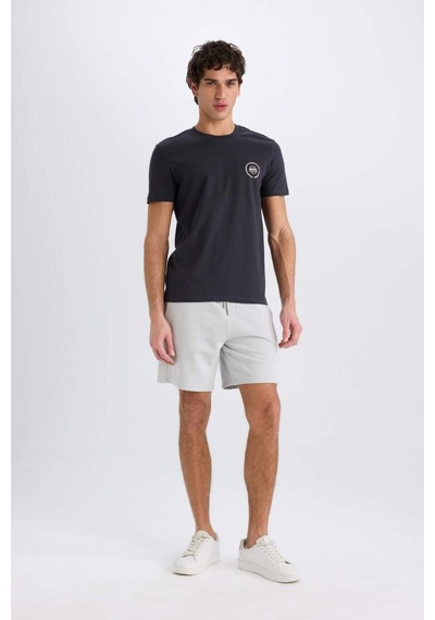 DeFacto Regular Fit Düz Paça Basic Düz Şort B8672AX25SPGR184