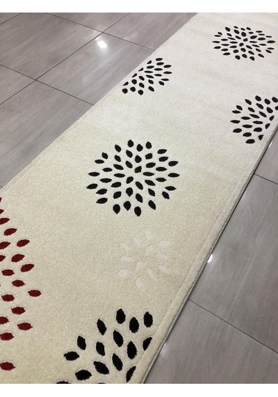 Saray Halı Samyeli 10940 Wk 80X300 Krem 3 Metre Yolluk !