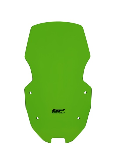 Gp Kompozit Sym Adx 125 2023-2025 Uyumlu Kısa Ön Cam Yeşil 56 Cm