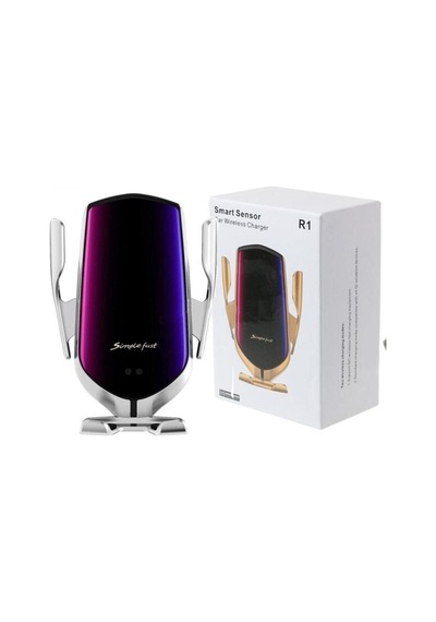 Smart Sensor R1 Araç Içi Telefon Tutucu Wireless Şarj Sensörlü Senalstore Çok Renkli