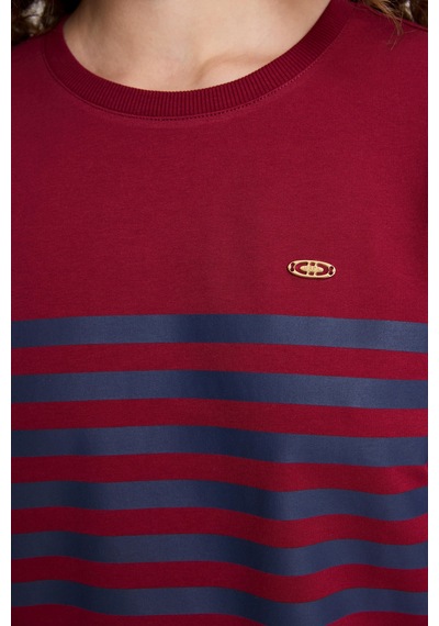 U.S. Polo Assn. Kadın Vişne Sweatshirt 50328990 Vr223