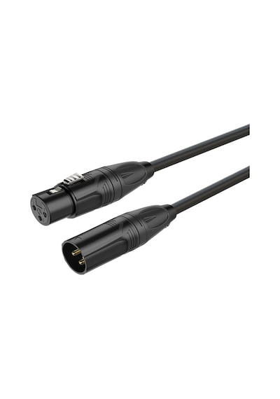 3 Pin Roxtone Xlr Erkek+xlr Dişi Audio Kablosu 10 Metre